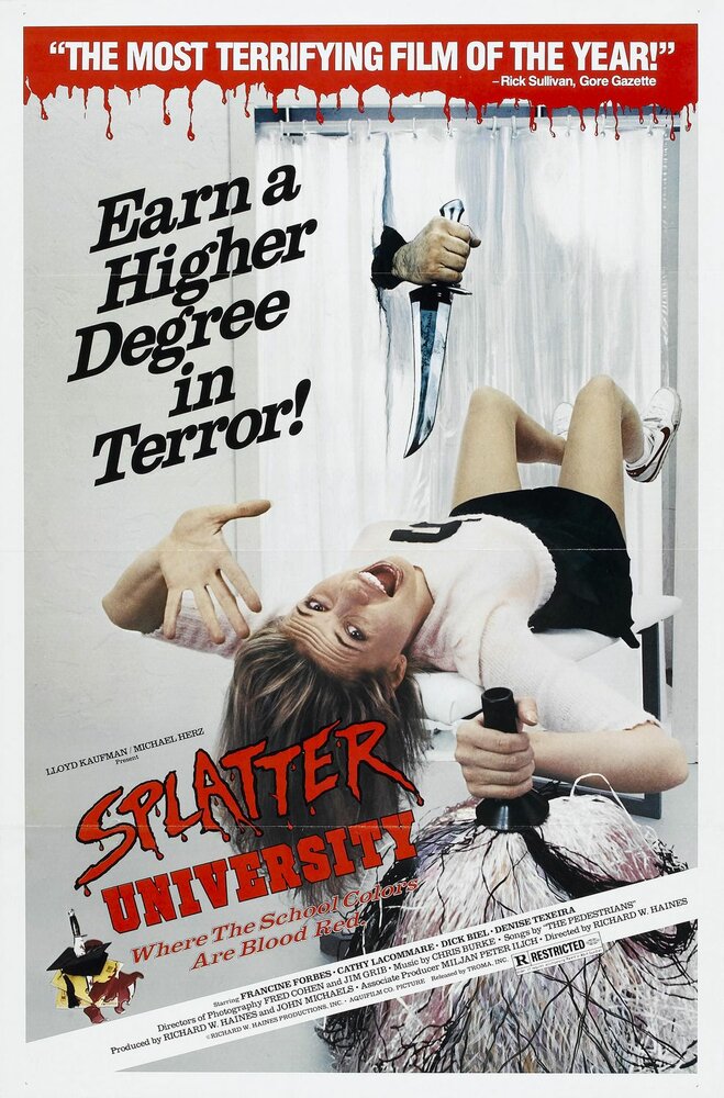 Окраплённый университет (1984) постер