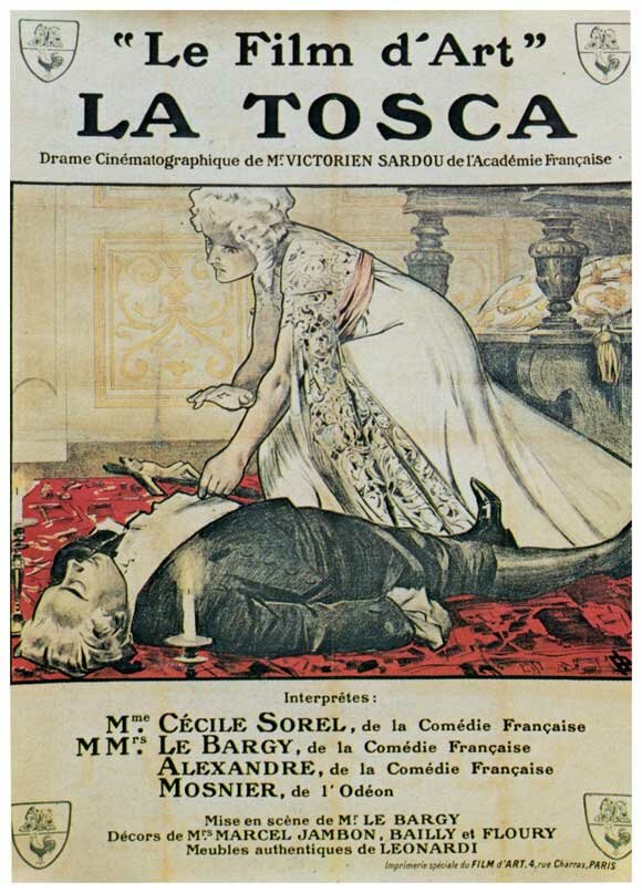 Тоска (1909) постер