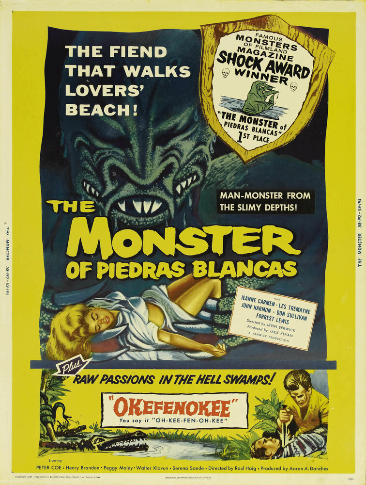 The Monster of Piedras Blancas (1959) постер