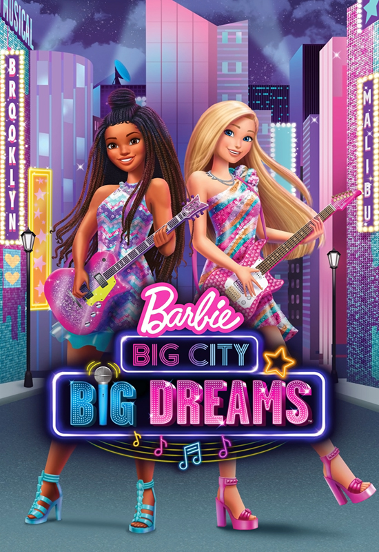 Barbie: Big City, Big Dreams (2021) постер