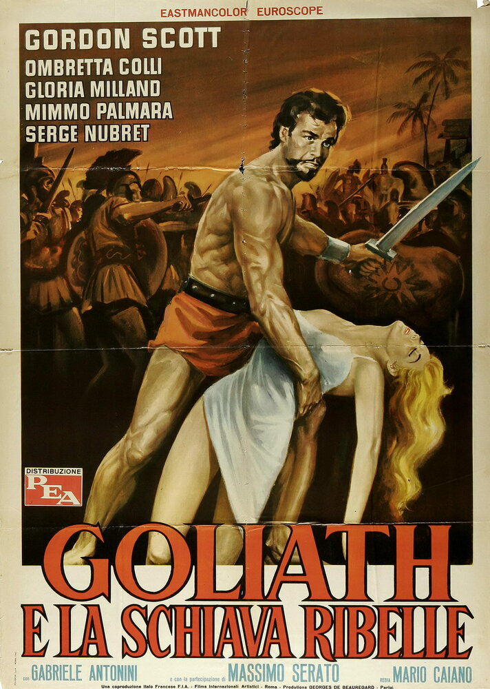 Goliath e la schiava ribelle (1963) постер