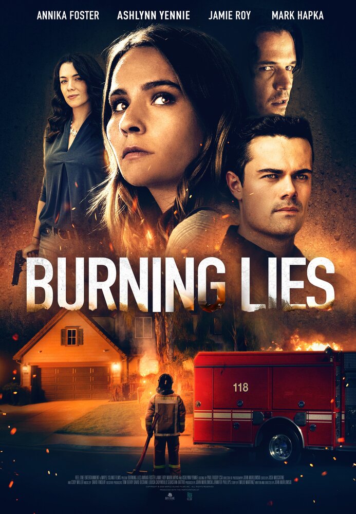 Burning Lies (2021) постер