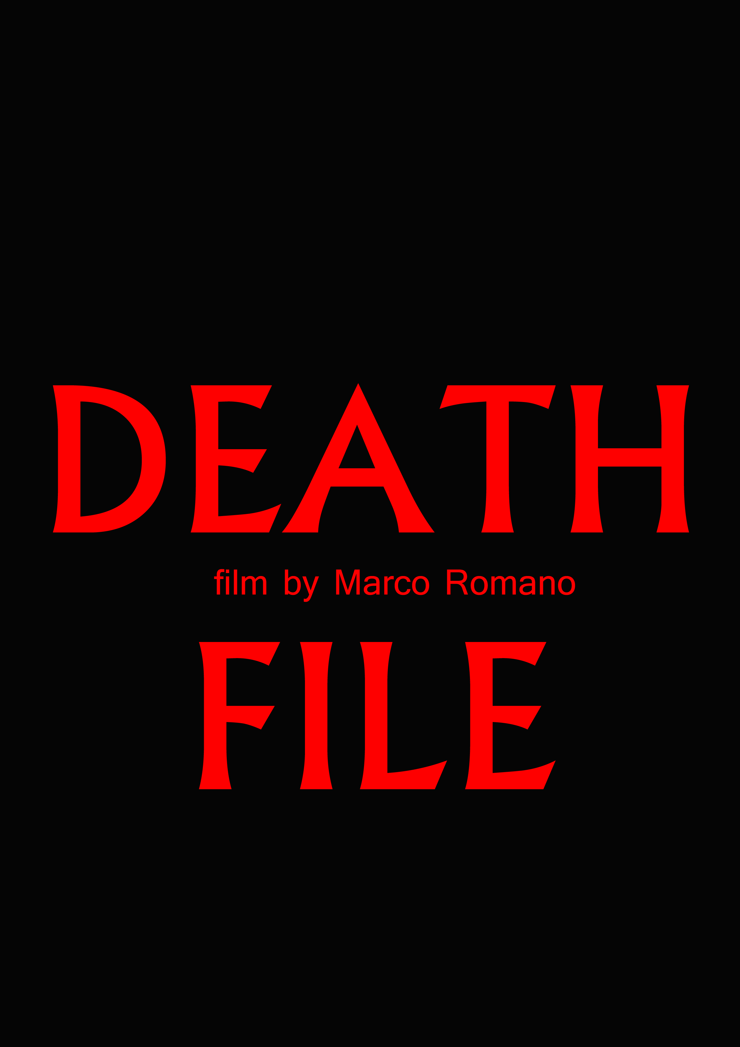 Файл смерти (2016) постер