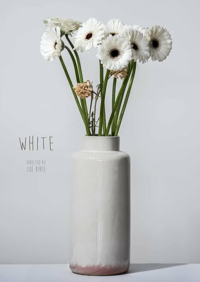 White (2021) постер