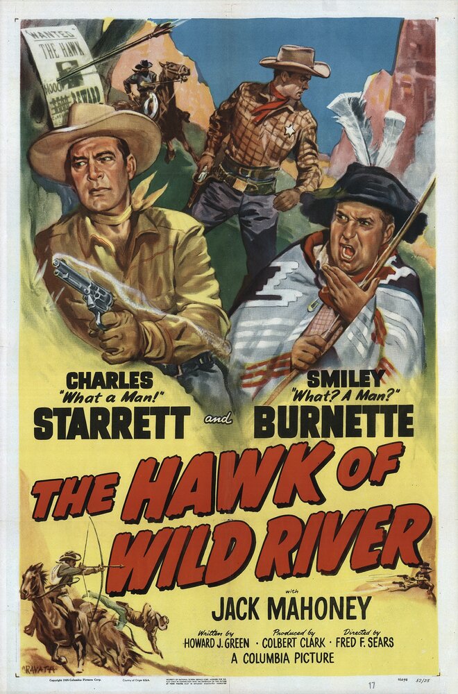 The Hawk of Wild River (1952) постер