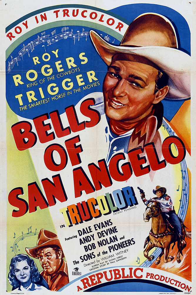 Bells of San Angelo (1947) постер