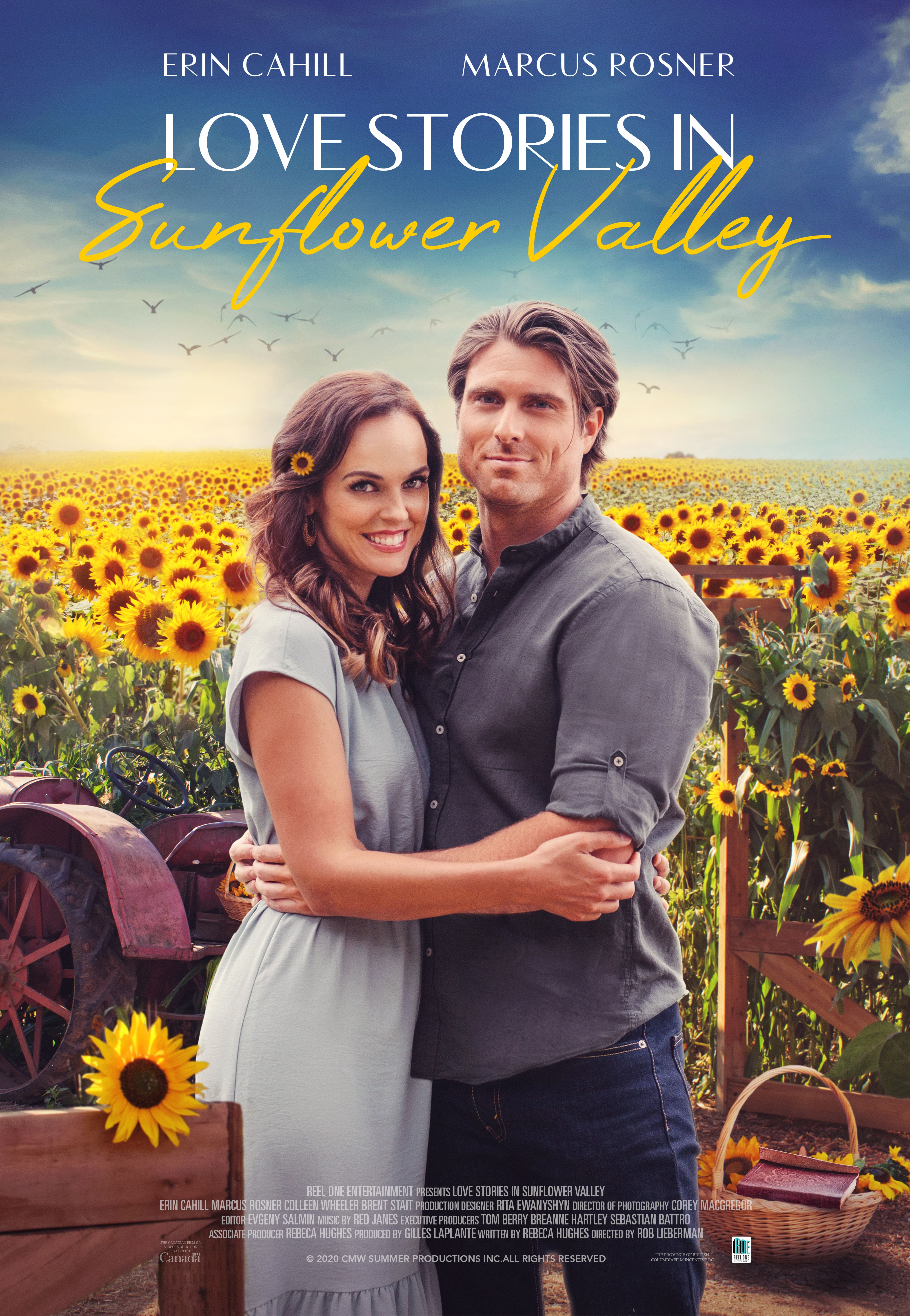 Love Stories in Sunflower Valley (2021) постер