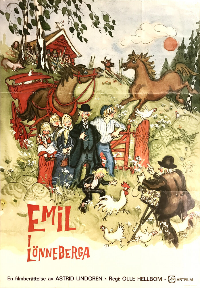 Эмиль из Лённеберги (1971) постер