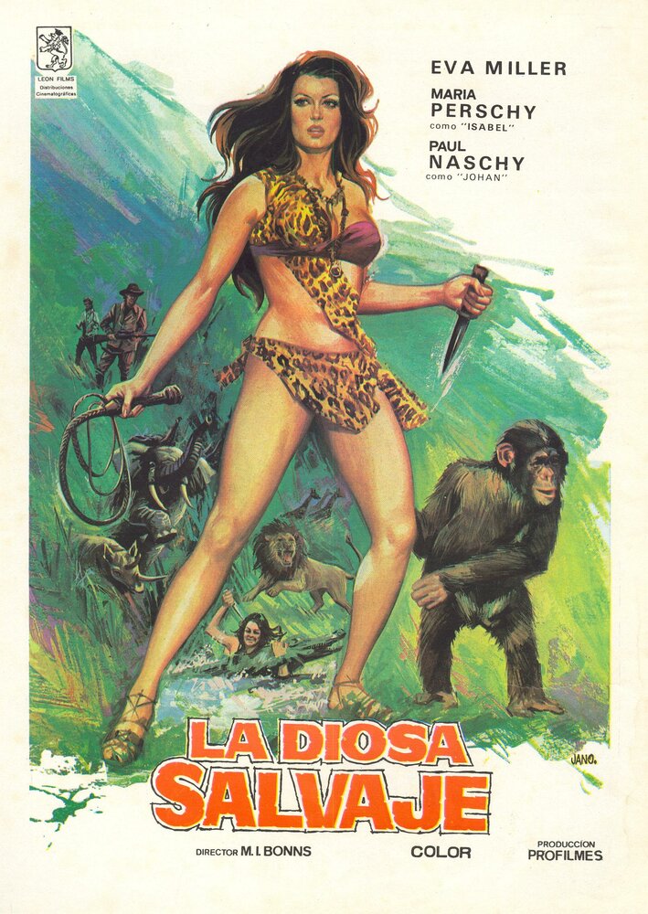 Дикая богиня (1975) постер