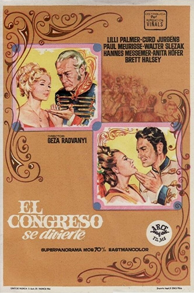 Конгресс развлекается (1966) постер