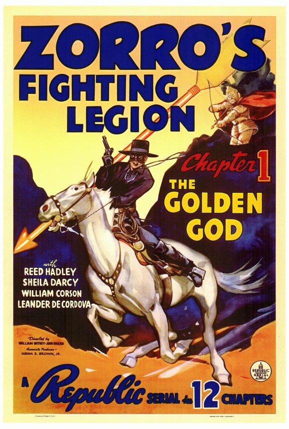 Сражающийся легион Зорро (1939) постер