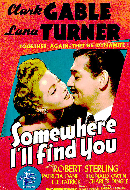 Где-нибудь я найду тебя (1942) постер
