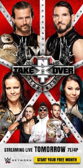 NXT TakeOver: Toronto (2019) постер