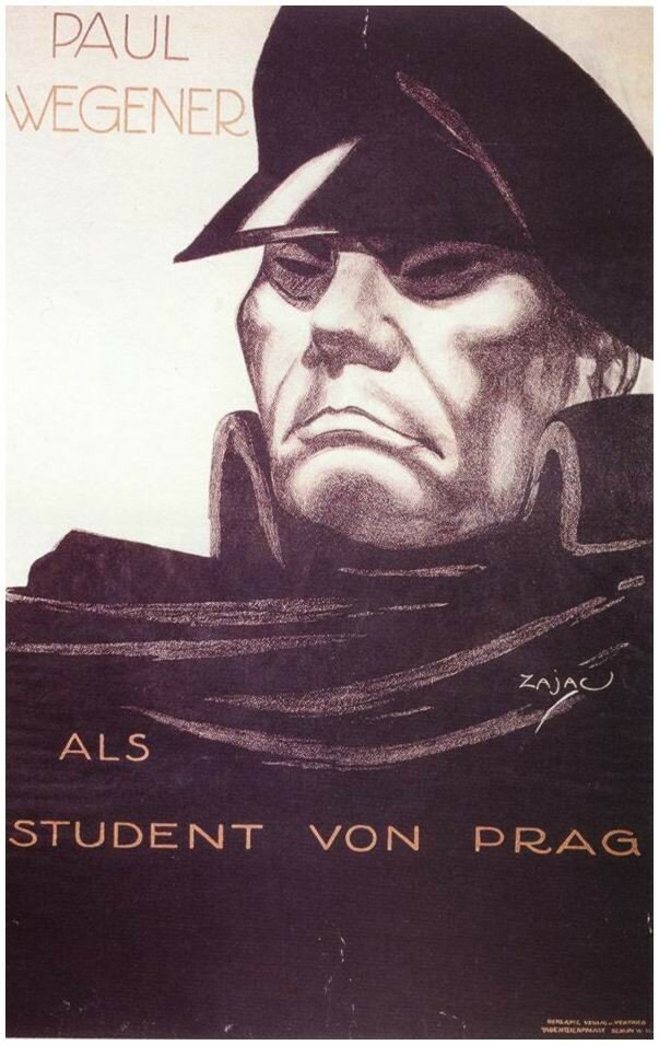 Пражский студент (1913) постер