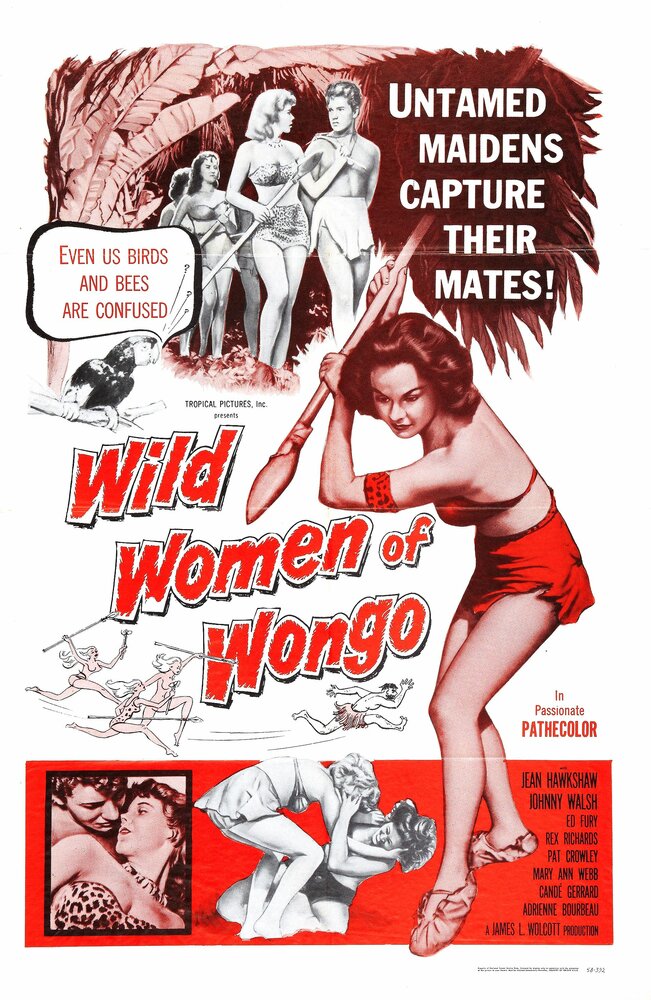 Дикие женщины Вонго (1958) постер