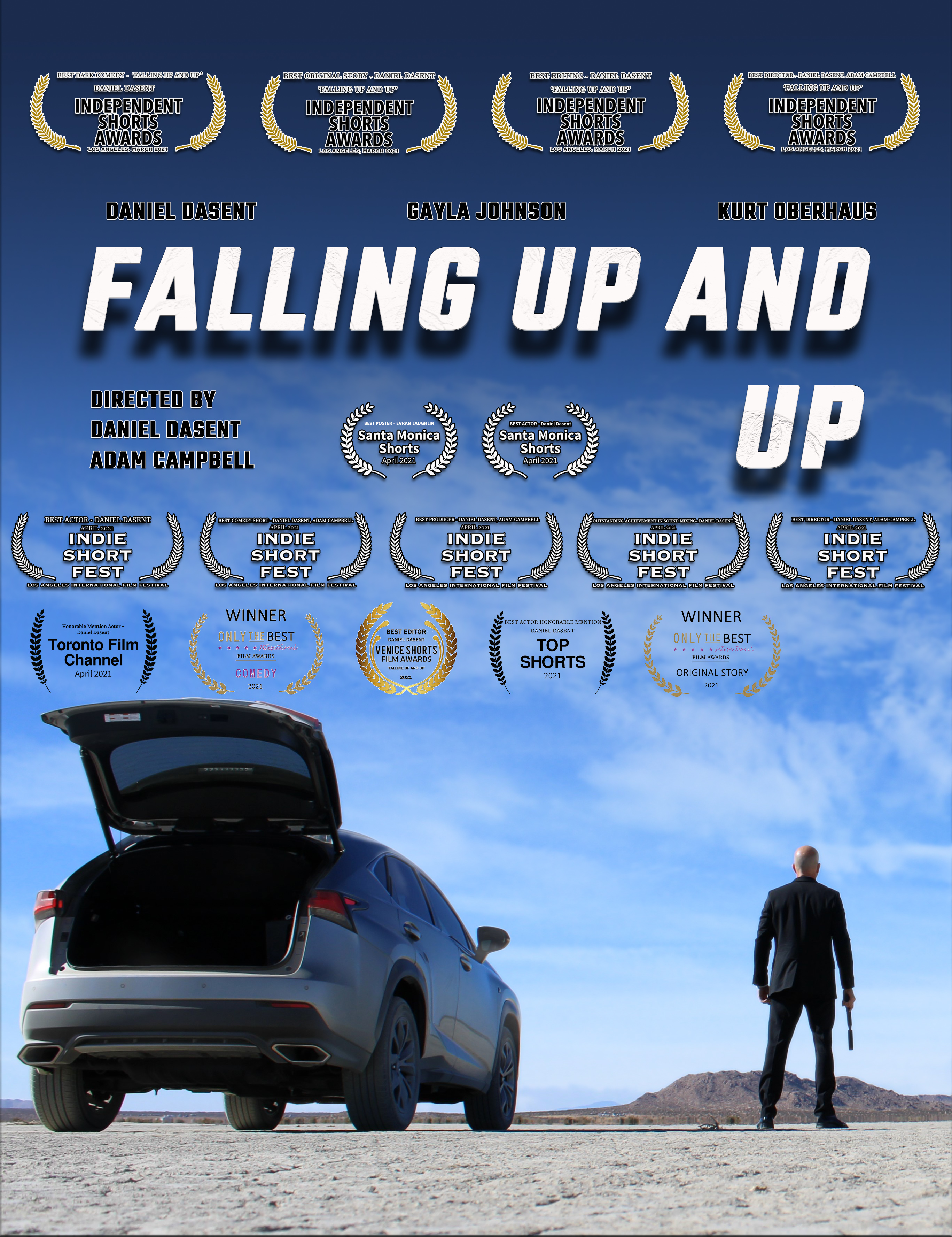 Falling Up and Up (2021) постер