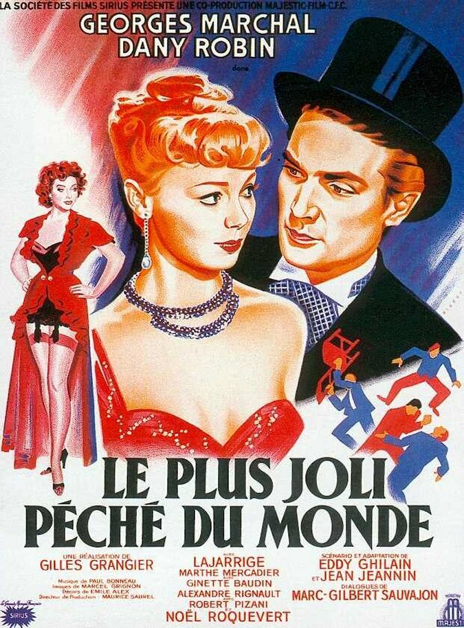 Самый симпатичный грех в мире (1951) постер