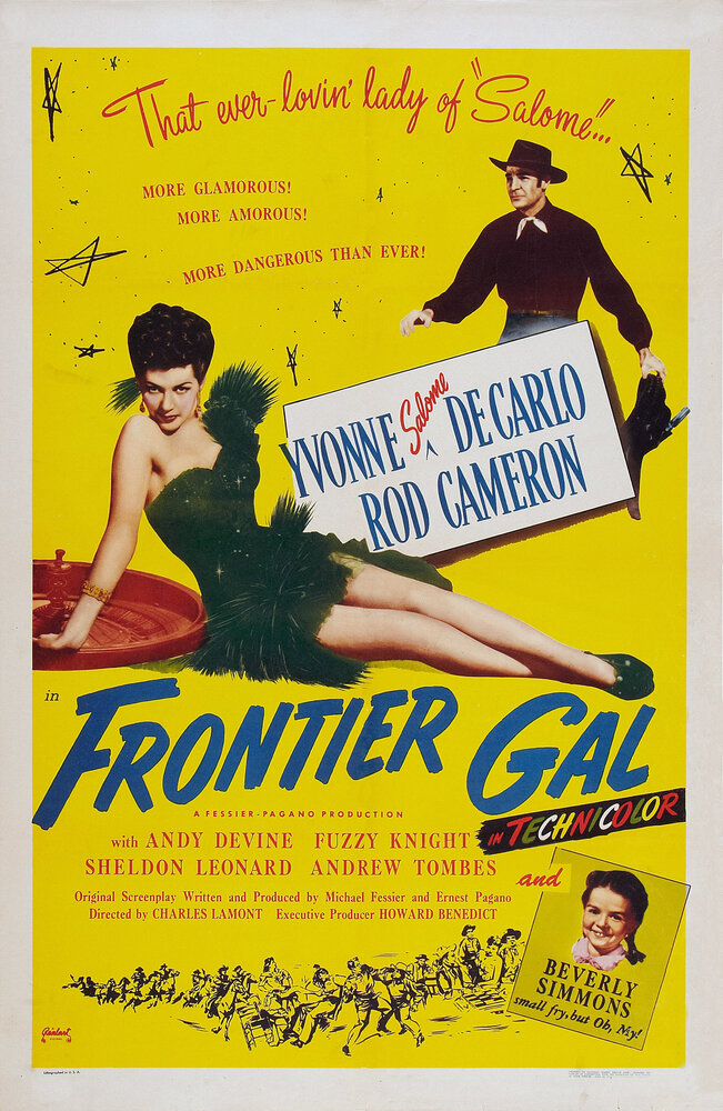 Frontier Gal (1945) постер