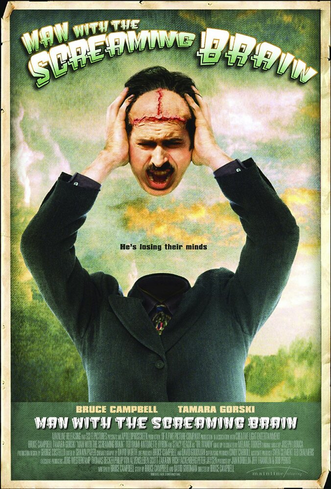 Человек с кричащим мозгом (2005) постер