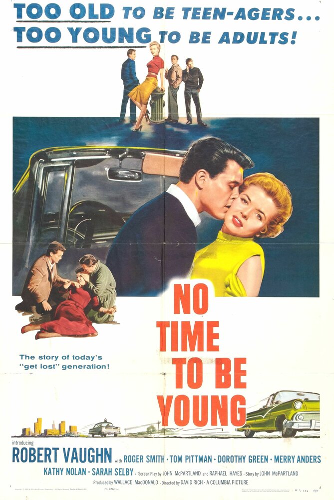 Не время быть молодым (1957) постер