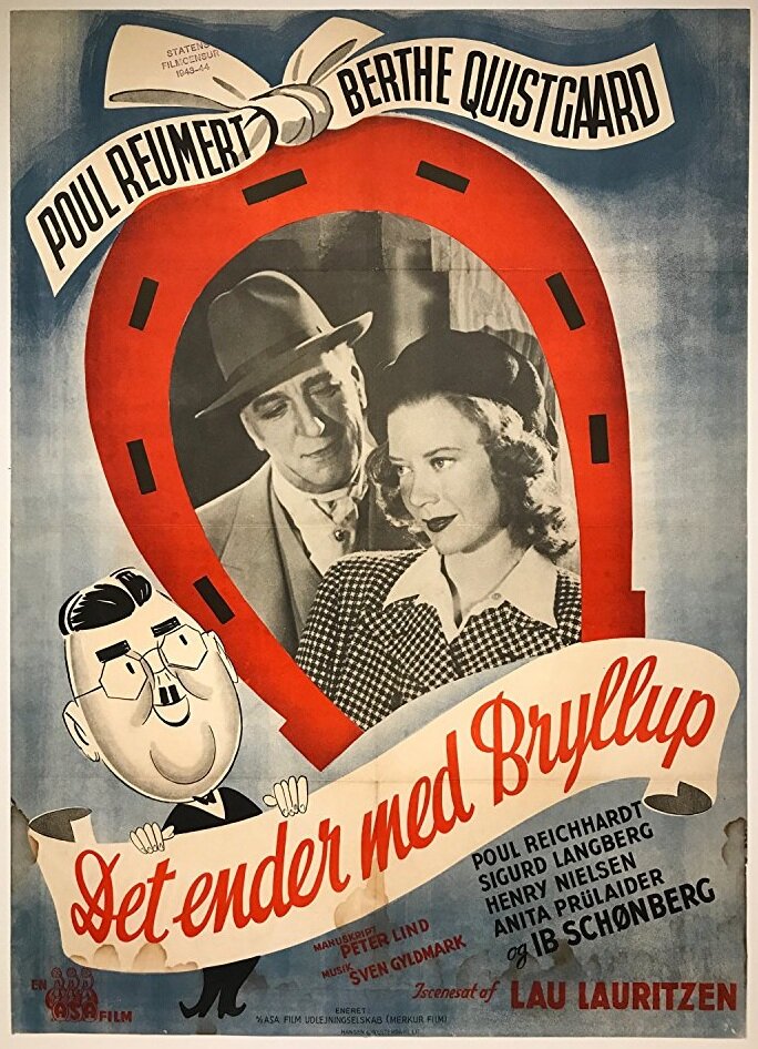 Det ender med bryllup (1943) постер